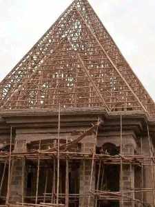 steel roofing project construction work