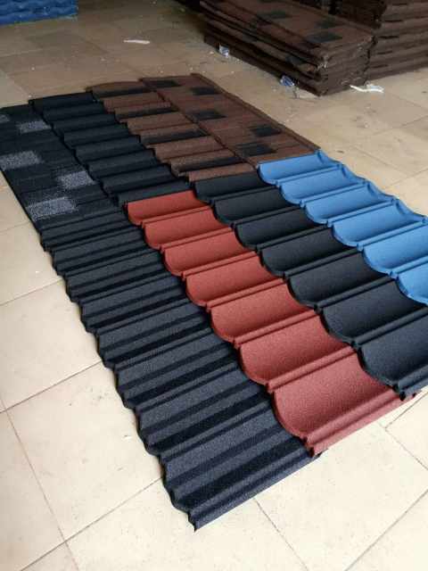 long lasting stone coated steel roofing sheet